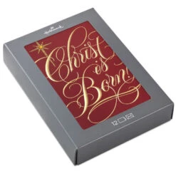 Hallmark Christ Is Born Boxed Christmas Cards, Pack Of 12
