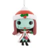 Disney Tim Burton's The Nightmare Before Christmas Festive Sally Funko POP!® Hallmark Ornament -Hallmark Gift Shop Christmas Sally Funko Ornament 3HCM4713 01