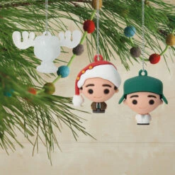 Mini National Lampoon's Christmas Vacation™ Shatterproof Hallmark Ornaments, Set Of 6 -Hallmark Gift Shop Christmas Vacation Christmas Ornaments 3HCM2617 02