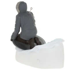 Hallmark National Lampoon's Christmas Vacation™ Don't Try This At Home, Kids! Ornament With Light And Sound -Hallmark Gift Shop Christmas Vacation Clark on Sled Keepsake Ornament 2499QXI6269 06