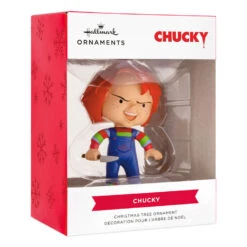 Chucky Hallmark Ornament -Hallmark Gift Shop Chucky Christmas Ornament 3HCM4291 08