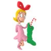 Hallmark Dr. Seuss's How The Grinch Stole Christmas!™ Cindy-Lou Who Ornament -Hallmark Gift Shop CindyLou Who With Stocking Keepsake Ornament 5QXI8195 01