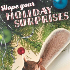 Hallmark National Lampoon's Christmas Vacation™ Squirrelly Holiday Funny Pop-Up Christmas Card With Sound -Hallmark Gift Shop Clark Griswold Funny PopUp Christmas Card With Sound 759XOC5007 02