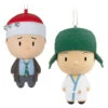 Hallmark National Lampoon's Christmas Vacation™ Ornament Gift Set -Hallmark Gift Shop Clark Griswold and Cousin Eddie Ornaments CV23HOPS 01