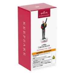 Hallmark National Lampoon's Christmas Vacation™ Trimming The Tree Ornament With Sound 16 Hallmark National Lampoon's Christmas Vacation™ Trimming The Tree Ornament With Sound -Hallmark Gift Shop Clark With Chain Saw Keepsake Ornament 1QXV1062 08