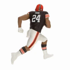 Hallmark NFL Cleveland Browns Nick Chubb Ornament -Hallmark Gift Shop Cleveland Browns Nick Chubb Keepsake Ornament 2299QXI7159 06