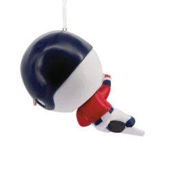 Hallmark MLB Cleveland Guardians™ Bobblehead Ornament -Hallmark Gift Shop Cleveland Guardians Bobblehead Christmas Ornament 1OSL2441 05