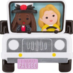 Clueless Cher And Dionne Hallmark Ornament -Hallmark Gift Shop Clueless Cher Dionne in Car Christmas Ornament 3HCM4282 06