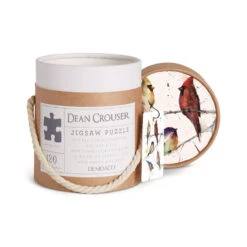 Demdaco Birds 120-Piece Puzzle -Hallmark Gift Shop Colorful Birds Jigsaw Puzzle in Canister 1004610122 03