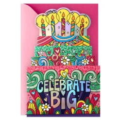 Hallmark Celebrate Big Pop-Up Musical Birthday Card For Kids