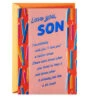 Hallmark Love You A Million Times Birthday Card For Son -Hallmark Gift Shop Colorful Candles Love You Son Birthday Card 659MAN4079 01