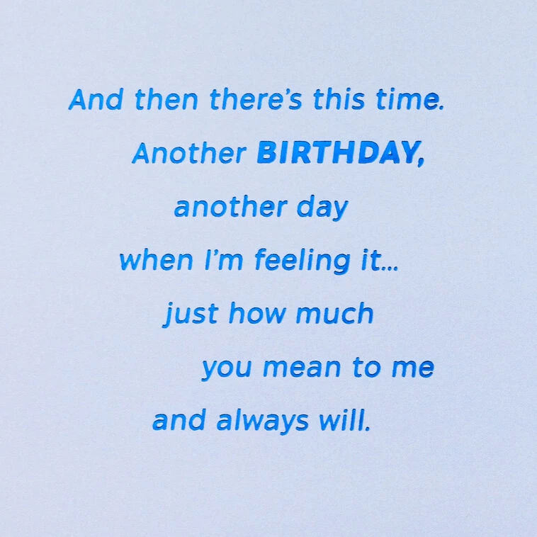 Hallmark Love You A Million Times Birthday Card For Son 4 Hallmark Love You A Million Times Birthday Card For Son - Image 2