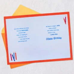 Hallmark Love You A Million Times Birthday Card For Son 14 Hallmark Love You A Million Times Birthday Card For Son -Hallmark Gift Shop Colorful Candles Love You Son Birthday Card 659MAN4079 04