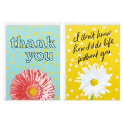 Hallmark Colorful Daisies Boxed Thank-You Notes, Pack Of 50 -Hallmark Gift Shop Colorful Daisies Boxed ThankYou Notes 3THK2543 02