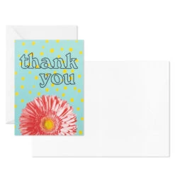 Hallmark Colorful Daisies Boxed Thank-You Notes, Pack Of 50 -Hallmark Gift Shop Colorful Daisies Boxed ThankYou Notes 3THK2543 03
