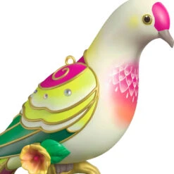 Hallmark Fruit Dove 2025 Exclusive Ornament -Hallmark Gift Shop Colorful Dove Bird Keepsake Ornament 5QXC2229 06