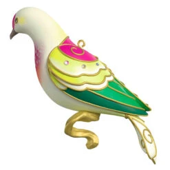 Hallmark Fruit Dove 2025 Exclusive Ornament -Hallmark Gift Shop Colorful Dove Bird Keepsake Ornament 5QXC2229 07