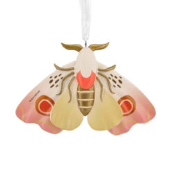 Colorful Moth Hallmark Ornament -Hallmark Gift Shop Colorful Moth Christmas Ornament 1HGO3595 07