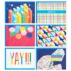 Hallmark Bright And Cheery Assorted Blank Boxed Notes, Pack Of 24 -Hallmark Gift Shop Colorful MultiOccasion Blank Boxed Note Cards Pack 3SOM1349 01