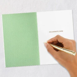 Hallmark Celebrate Big Birthday Card -Hallmark Gift Shop Colorful Sign in Yard Signature Birthday Card 759LAD3164 07