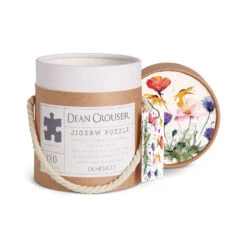 Demdaco Wildflowers 120-Piece Puzzle -Hallmark Gift Shop Colorful Wildflowers Jigsaw Puzzle in Canister 1004610115 03