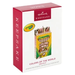 Hallmark Crayola® Colors Of The World Ornament -Hallmark Gift Shop Colors of the World Crayons Box Keepsake Ornament 1899QXI7347 04