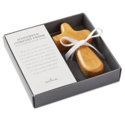 Hallmark Comfort Holy Land Wood Cross -Hallmark Gift Shop Comfort Holy Land Wood Cross 1REL2038 02
