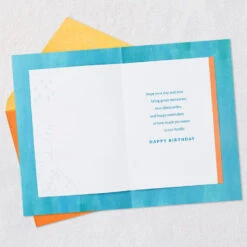 Hallmark Wishes For The Year Compass Wheel Birthday Card For Son-in-Law -Hallmark Gift Shop Compass Wishes Wheel Birthday Card for SoninLaw 699MAN4313 03