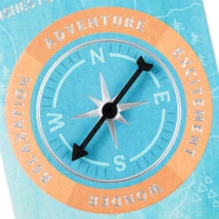 Hallmark Wishes For The Year Compass Wheel Birthday Card For Son-in-Law -Hallmark Gift Shop Compass Wishes Wheel Birthday Card for SoninLaw 699MAN4313 04