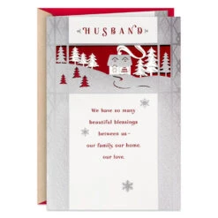 Hallmark We Have So Many Blessings Christmas Card For Husband