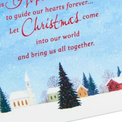 Hallmark Country Church Scene Boxed Christmas Cards, Pack Of 40 -Hallmark Gift Shop Country Church Scene Bulk Boxed Christmas Cards 1XPX1053 05