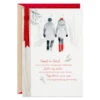 Hallmark My Partner, My Love Christmas Card For Wife -Hallmark Gift Shop Couple Holding Hands in Snow Christmas Card for Wife 699XZH4782 01