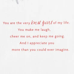 Hallmark My Partner, My Love Christmas Card For Wife -Hallmark Gift Shop Couple Holding Hands in Snow Christmas Card for Wife 699XZH4782 02