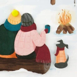 Hallmark I Love Our Life Together Love Card -Hallmark Gift Shop Couple by Snowy Campfire Love Card 759XZH1966 07