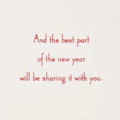 Hallmark The Best Gifts Romantic Christmas Card -Hallmark Gift Shop Couple in Snow Romantic Christmas Card 699XZH2346 02