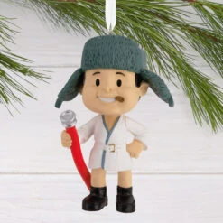 National Lampoon's Christmas Vacation™ Cousin Eddie Hallmark Ornament -Hallmark Gift Shop Cousin Eddie in Robe and Hat Christmas Ornament 3HCM4470 02