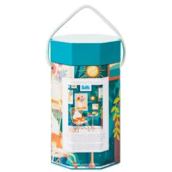 Hallmark A Purrfect Place 550-Piece Jigsaw Puzzle -Hallmark Gift Shop Cozy Cat and Paintings 550 Piece Jigsaw Puzzle 1PUZ1428 03