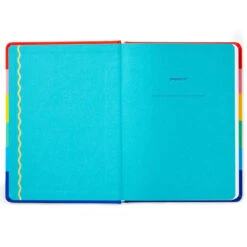 Hallmark Crayola® Every Shade Of Happy Hardback Notebook -Hallmark Gift Shop Crayola Rainbow Stripe Hardcover Notebook 3HWJ2112 03