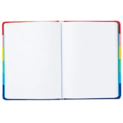 Hallmark Crayola® Every Shade Of Happy Hardback Notebook -Hallmark Gift Shop Crayola Rainbow Stripe Hardcover Notebook 3HWJ2112 04