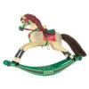 Hallmark Rocking Horse Memories 2025 Ornament -Hallmark Gift Shop Cream Horse on Green Rocker Keepsake Ornament 5QXR8442 01