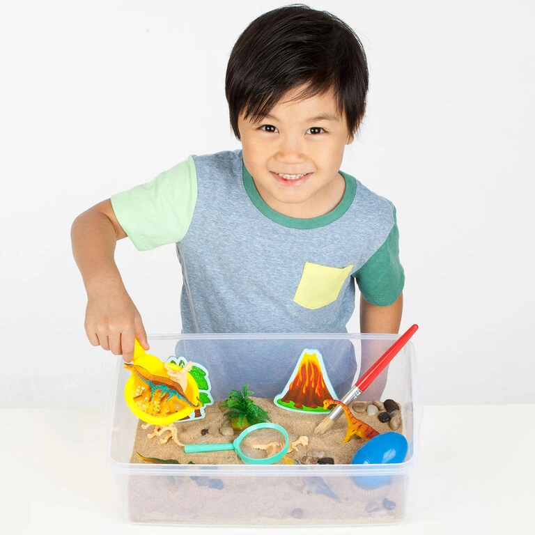 Faber-Castell Creativity Kids Sensory Bin Dinosaur Dig Play Set 6 Faber-Castell Creativity Kids Sensory Bin Dinosaur Dig Play Set - Image 4