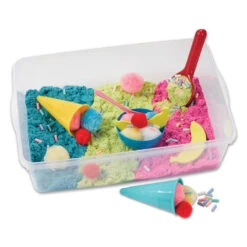 Faber-Castell Creativity For Kids Sensory Bin Ice Cream Shop Play Set -Hallmark Gift Shop Creativity for Kids Sensory Play Ice Cream Shop Kit 6280000 03