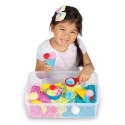 Faber-Castell Creativity For Kids Sensory Bin Ice Cream Shop Play Set -Hallmark Gift Shop Creativity for Kids Sensory Play Ice Cream Shop Kit 6280000 04