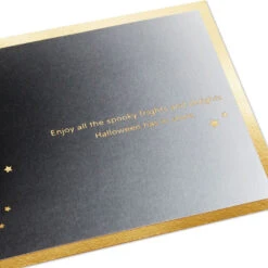 Hallmark Crescent Moon 3-D Pop-Up Halloween Card -Hallmark Gift Shop Crescent Moon and Bats 3D PopUp Halloween Card 1299IEH3001 03