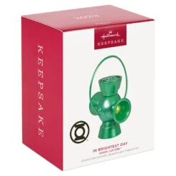 Hallmark DC™ Green Lantern™ In Brightest Day Ornament With Light -Hallmark Gift Shop DC Comics Green Lantern Keepsake Ornament 1999QXI6247 04