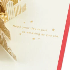 Hallmark DC Comics™ Superman™ Celebrating You 3D Pop-Up Card -Hallmark Gift Shop DC Comics Superman Logo Metropolis PopUp Card for Him 1499LAD2891 04