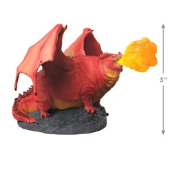 Hallmark Dungeons & Dragons: Honor Among Thieves Themberchaud Ornament With Light -Hallmark Gift Shop DND Themberchaud Dragon Keepsake Ornament 2499QXI7547 03