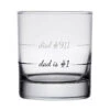 Dad Is #1 Dial #911 Rocks Glass, 10 Oz. -Hallmark Gift Shop Dad Is 1 Dial 911 Rocks Glass PRC6012 01