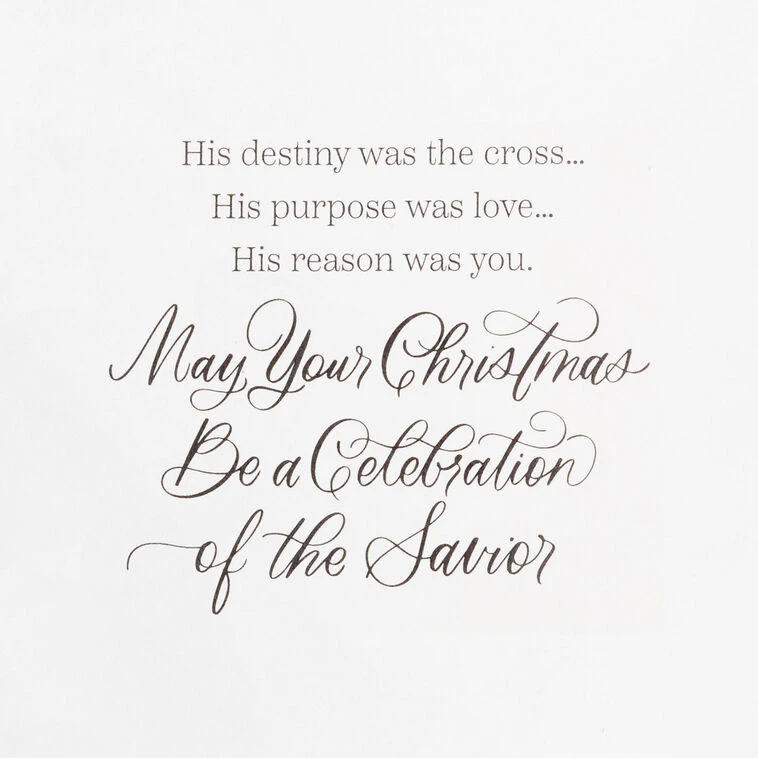 Hallmark DaySpring A Savior Born To You Boxed Christmas Cards, Pack Of 16 6 Hallmark DaySpring A Savior Born To You Boxed Christmas Cards, Pack Of 16 - Image 4