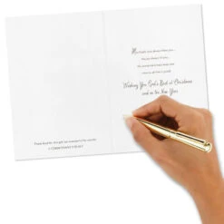 Hallmark DaySpring Wintry Night With Cardinals And Church Boxed Christmas Cards, Pack Of 16 -Hallmark Gift Shop DaySpring Cardinals Church Boxed Christmas Cards 1DSH1041 06